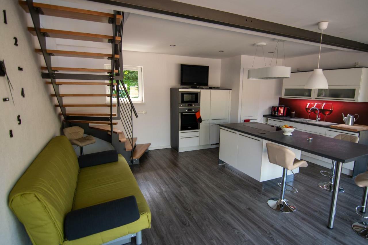 Ferienhaus Goermer Mit Wasserbett Schmölln Extérieur photo